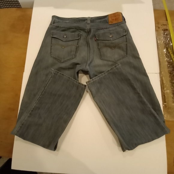 Levi's Men's 514 Slim Straight Leg Flap Back Pocket Red Tag Jeans - Picture 9 of 15